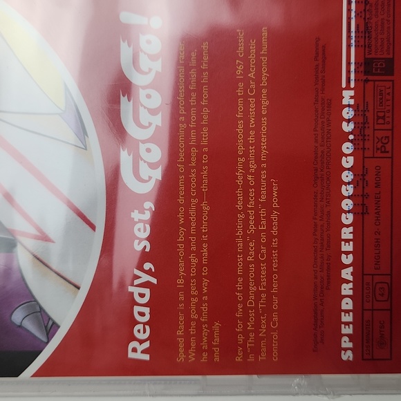 SPEED RACER 5 Episode DVD Factory Sealed - Picture 4 of 12